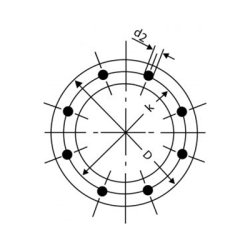 Baggerman Swivel Hoseshank Flange Stainless steel