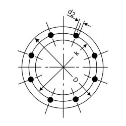 Baggerman Hoseshank Flange Stainless steel