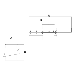 ADWP - Sliding damper manual / Medium pressure