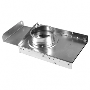 ADWS - Sliding damper manual stainless / Medium Pressure