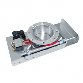 AUDF - Sliding damper pneumatic flange / Medium pressure