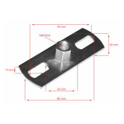 GRFL-01 - Mounting plate