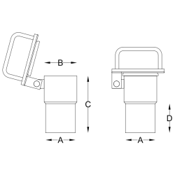 KLVS - Flap valve stainless