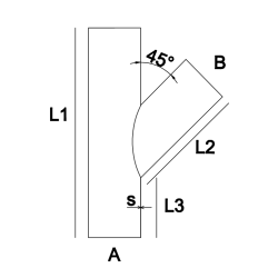 STBP - Branch pipe galvanized