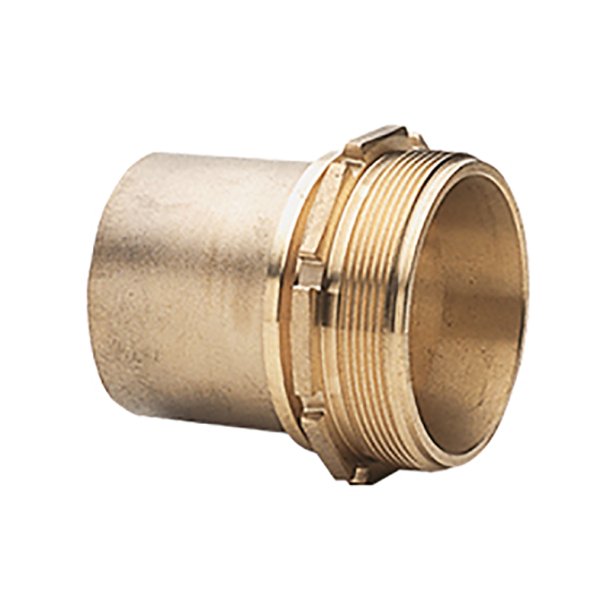 Baggerman TW male hose coupling with smooth hosetail 